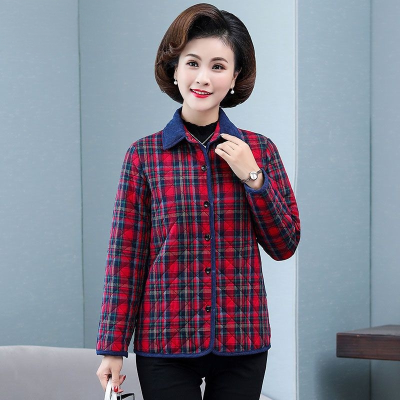 Flannel Shirt Lined - Autumn Winter Plaid Cotton Shirt Thin