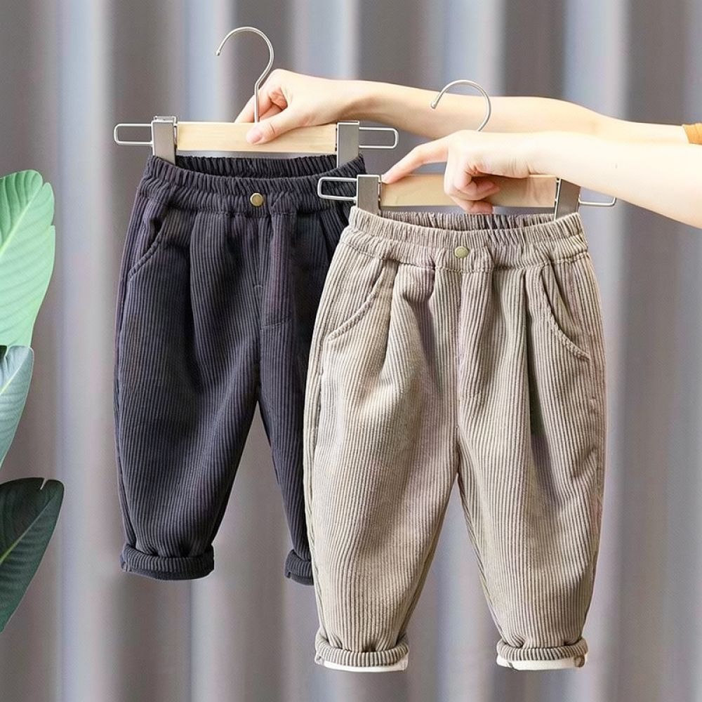 Children Fleece Lined Corduroy - Corduroy Pant Warm recension och pris