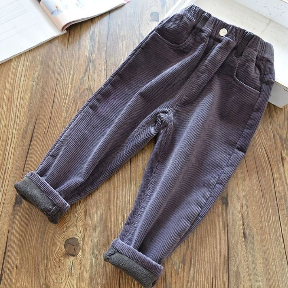 Children Fleece Lined Corduroy - Corduroy Pant Warm recension och pris