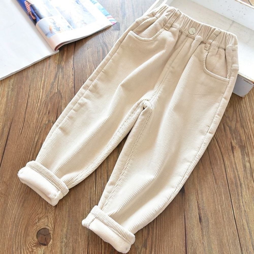 Children Fleece Lined Corduroy - Corduroy Pant Warm recension och pris