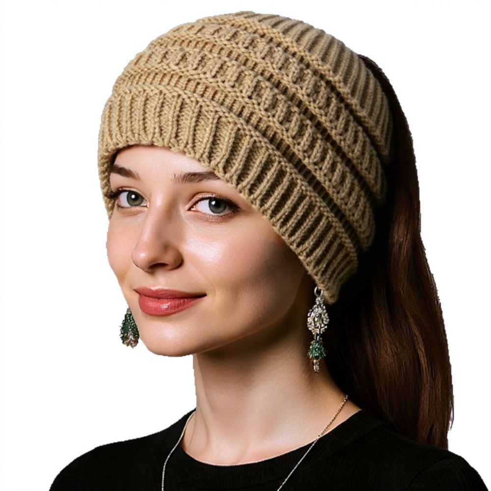 Autumn Winter Knitted Headband - Fleece Ear Warmer Band recension och pris