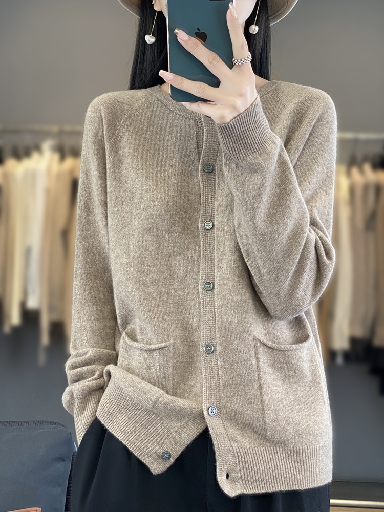 Women Fashion Merino Wool Swea - Wool Coat Peacoat recension och pris