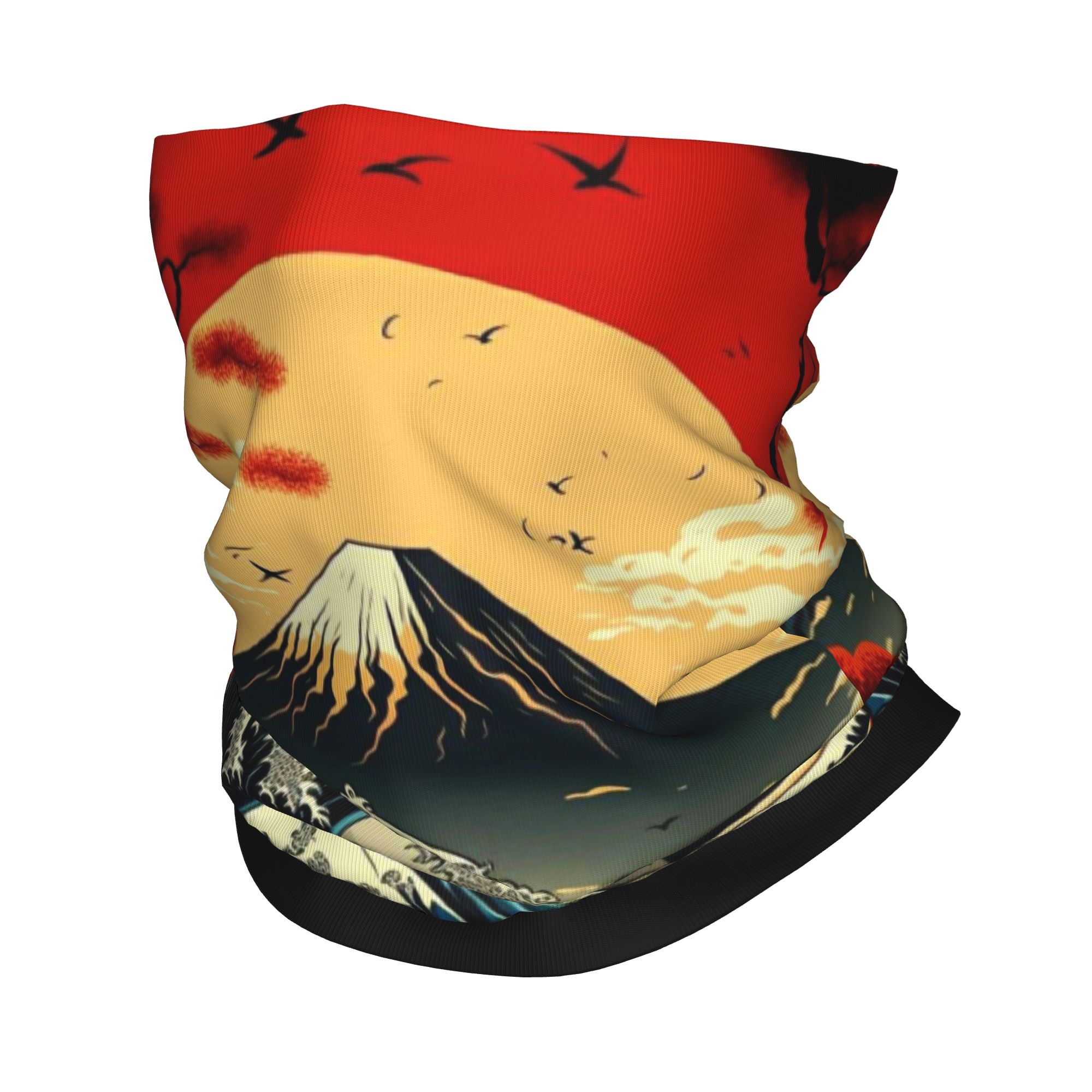 The Great Wave off Kanagawa Ba - Neck Gaiter Fleece recension och pris