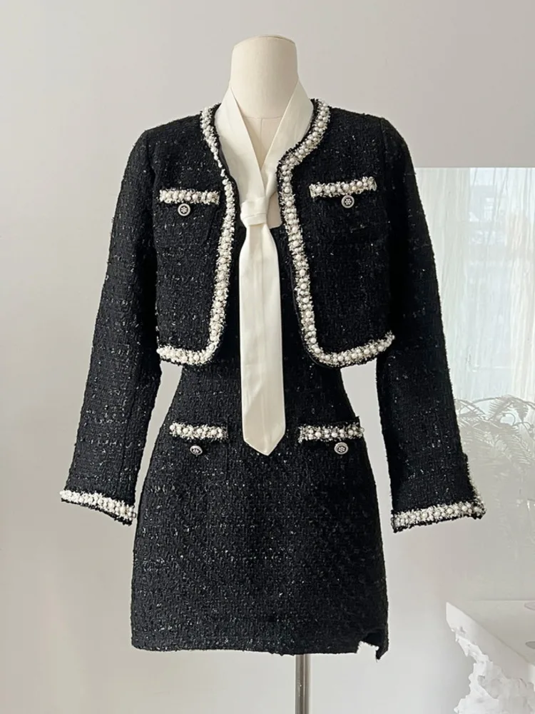 Women Short Jacket Coat + Dres - Wool Coat Peacoat recension och pris