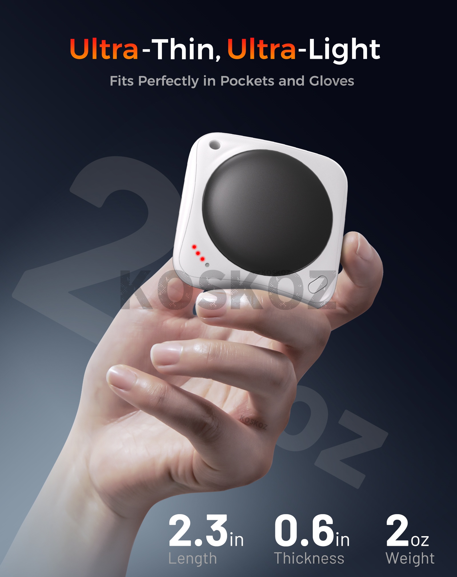 Rechargeable Hand Warmers 2-Pa - Hand Warmer Electric recension och pris